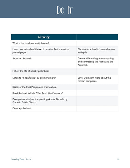 Arctic Wonder Studies - Homeschool Better Together