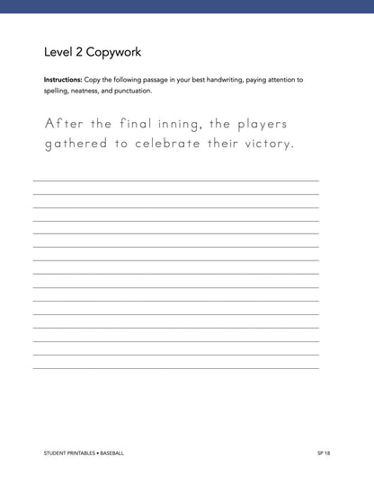 Baseball Wonder Studies - Homeschool Better Together