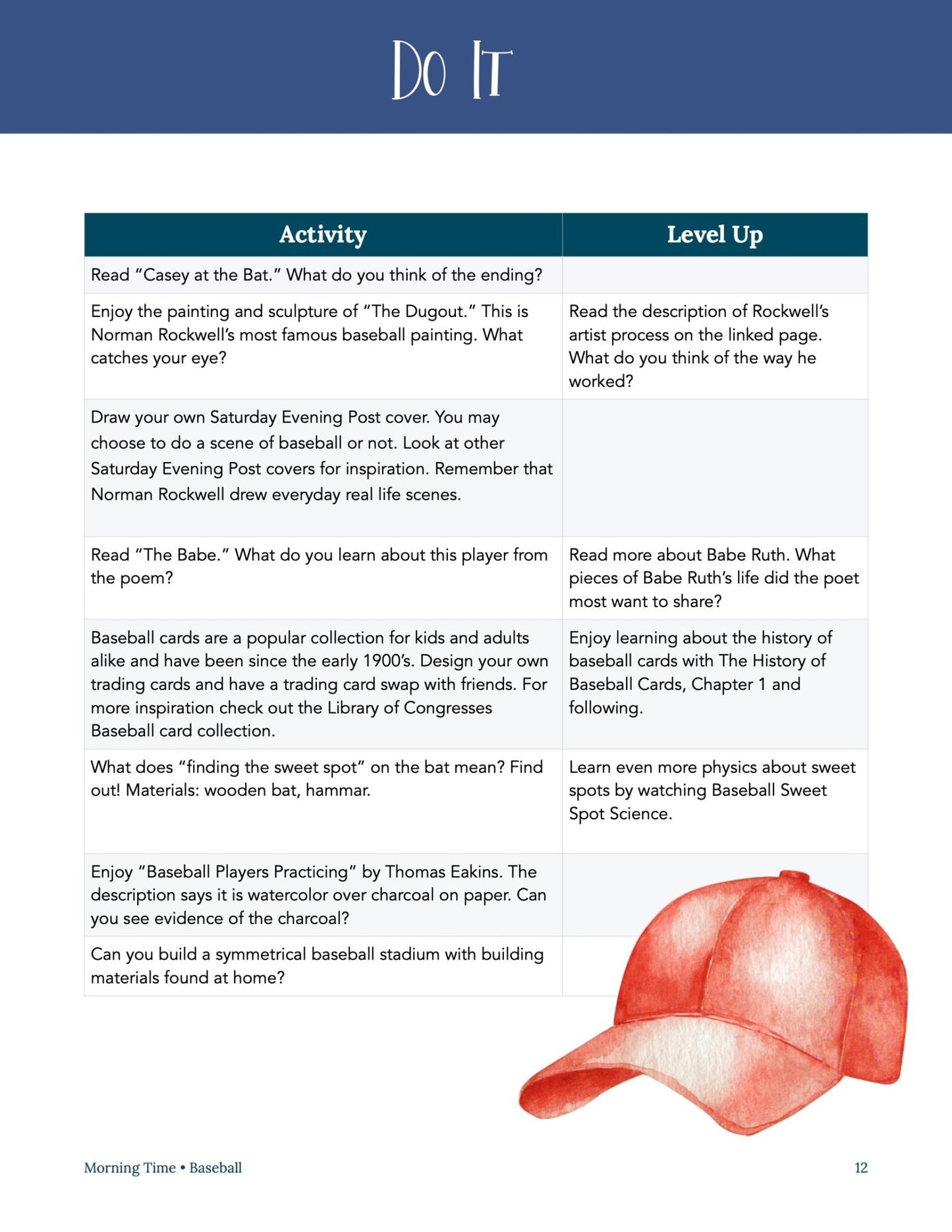 Baseball Wonder Studies - Homeschool Better Together