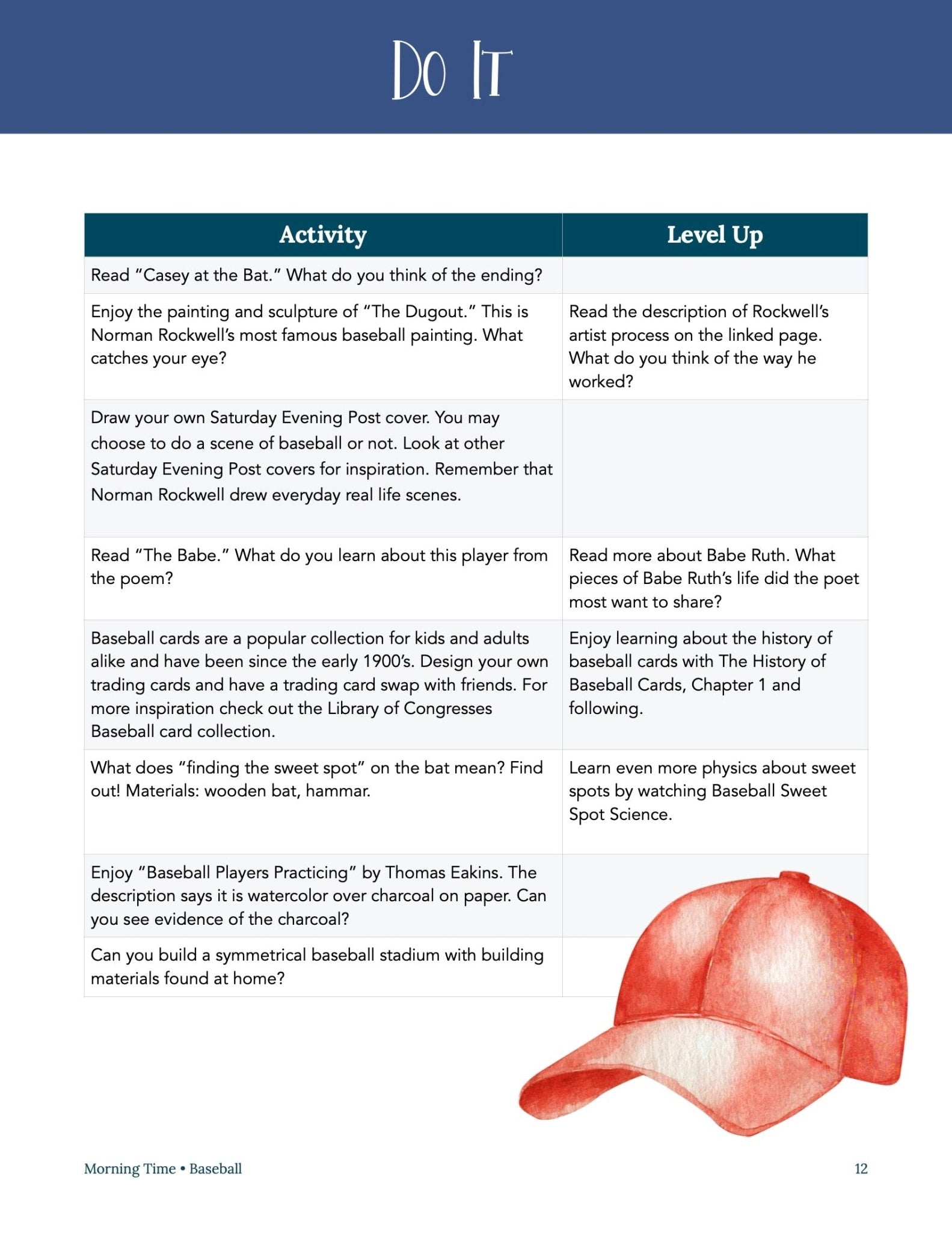 Baseball Wonder Studies - Homeschool Better Together