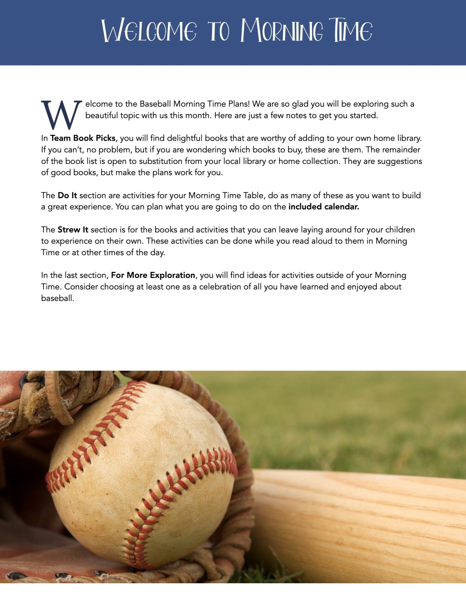 Baseball Wonder Studies - Homeschool Better Together
