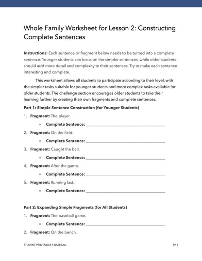 Baseball Wonder Studies - Homeschool Better Together