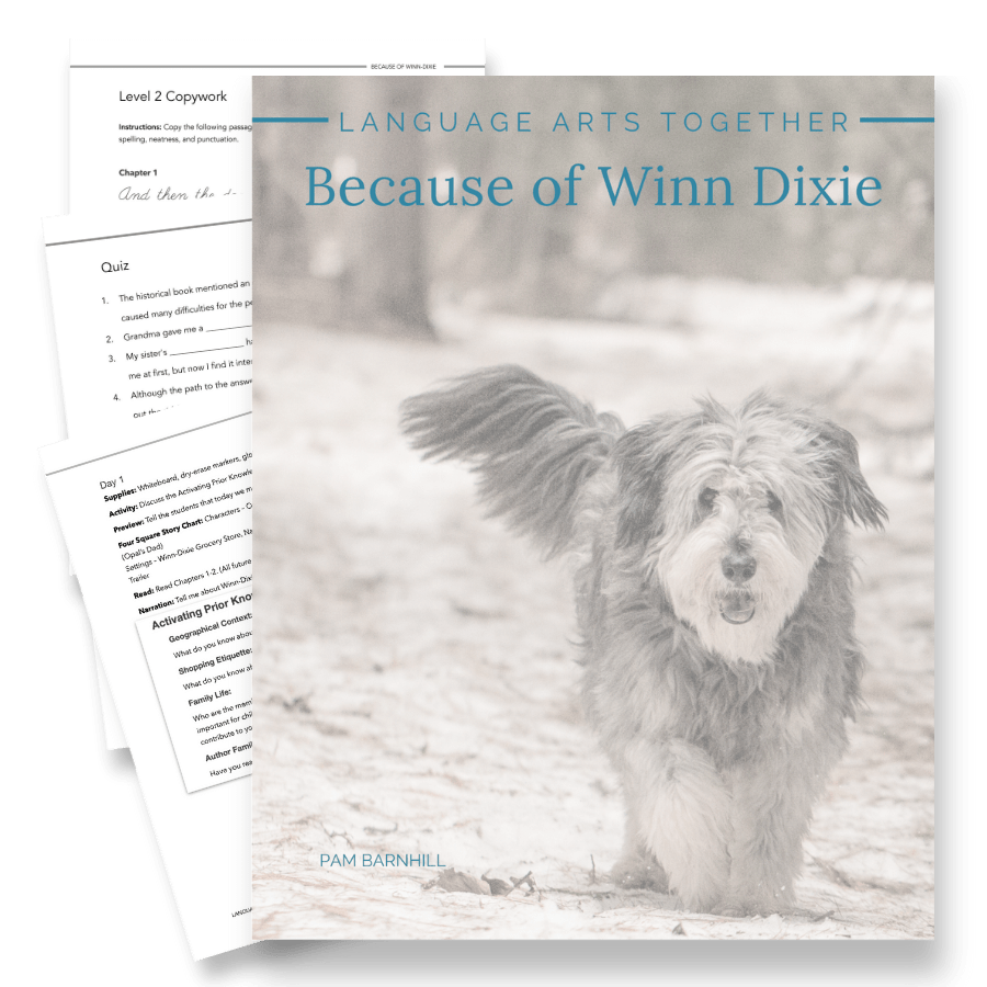 Because of Winn - Dixie Language Arts Together (FAE) - Homeschool Better Together