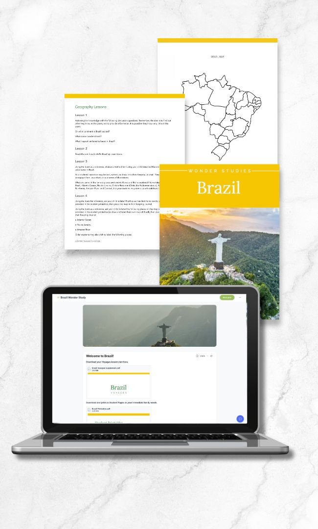 Brazil Wonder Studies - Homeschool Better Together