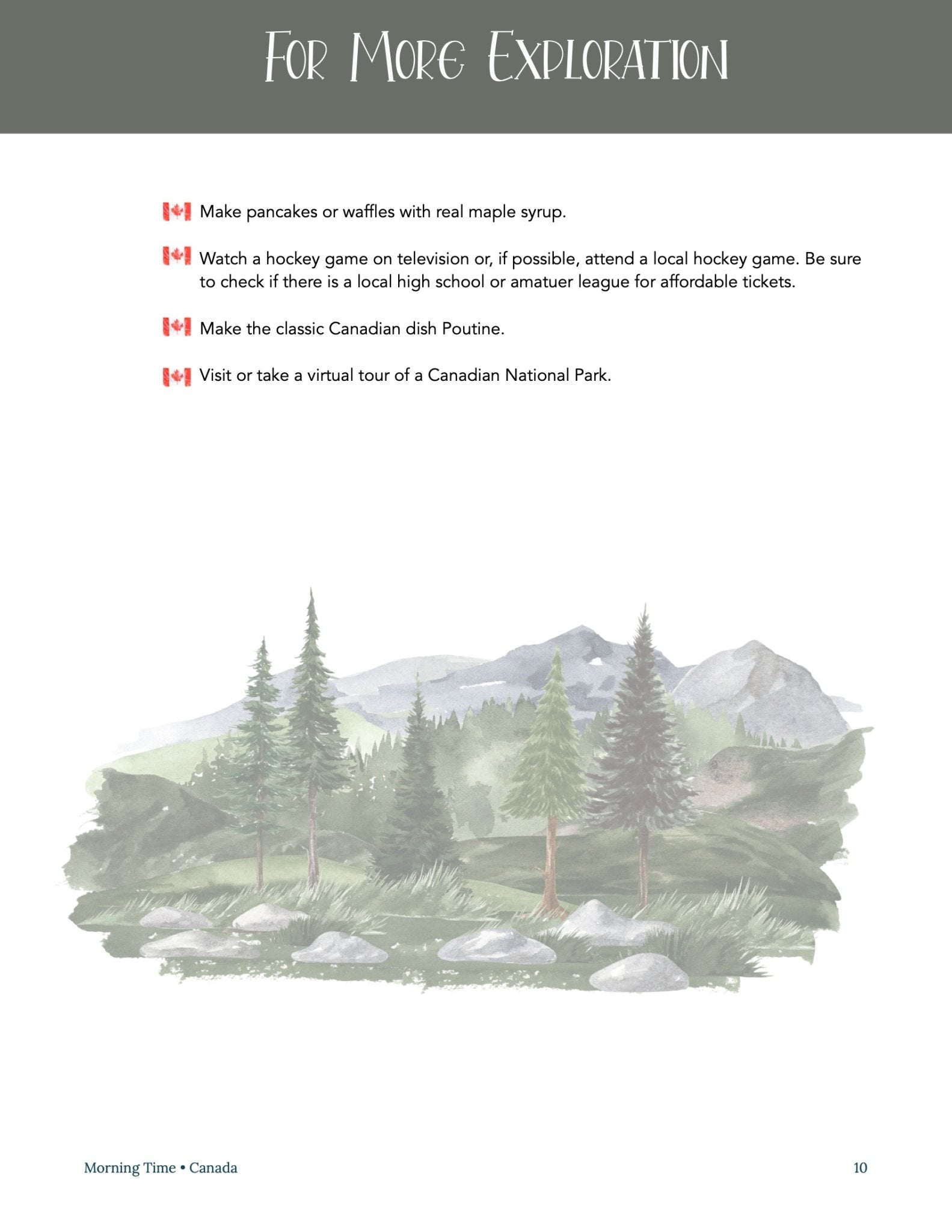 Canada Wonder Studies - Homeschool Better Together