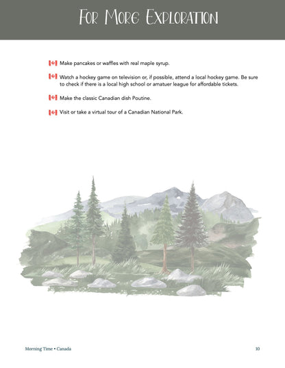 Canada Wonder Studies - Homeschool Better Together