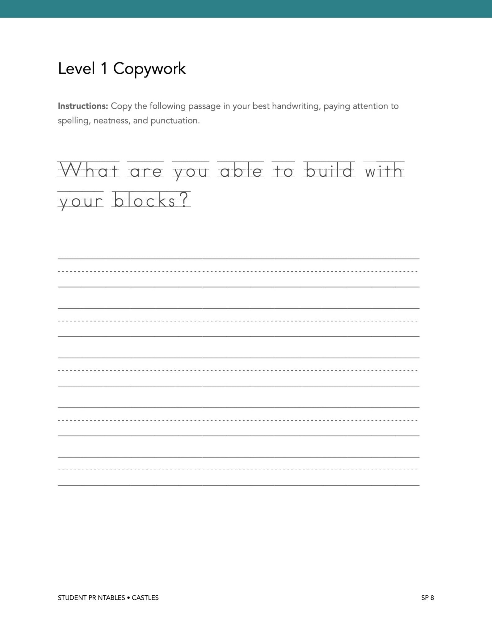 Castles Wonder Studies - Homeschool Better Together