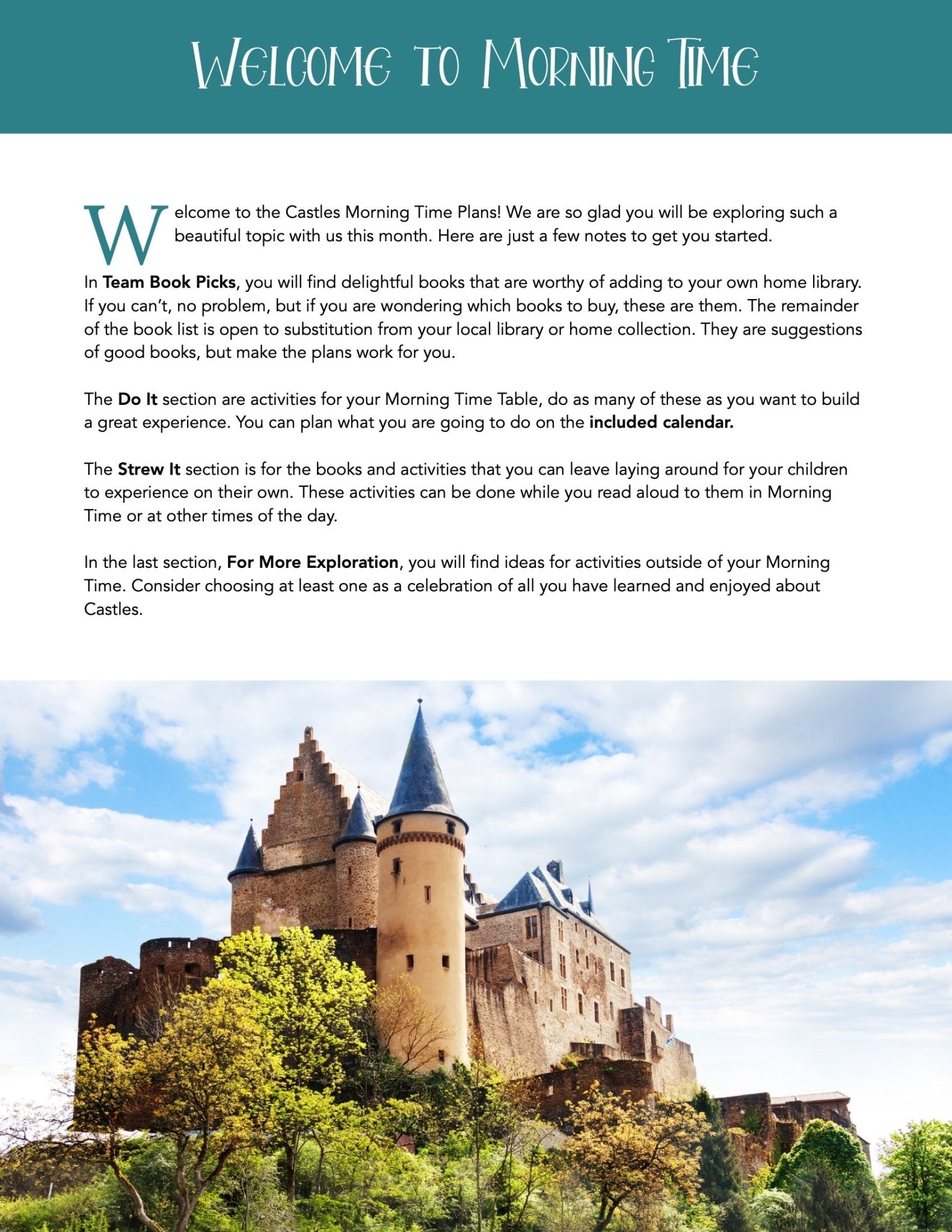 Castles Wonder Studies - Homeschool Better Together