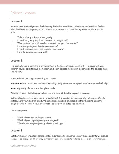 Dance Wonder Studies - Homeschool Better Together