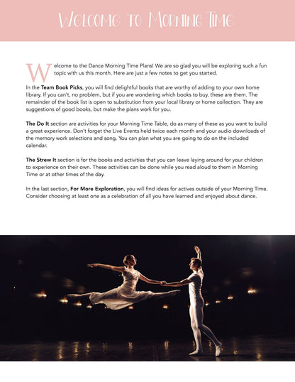 Dance Wonder Studies - Homeschool Better Together