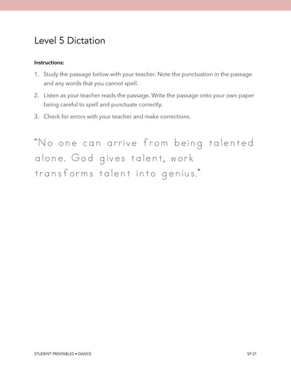 Dance Wonder Studies (FAE) - Homeschool Better Together