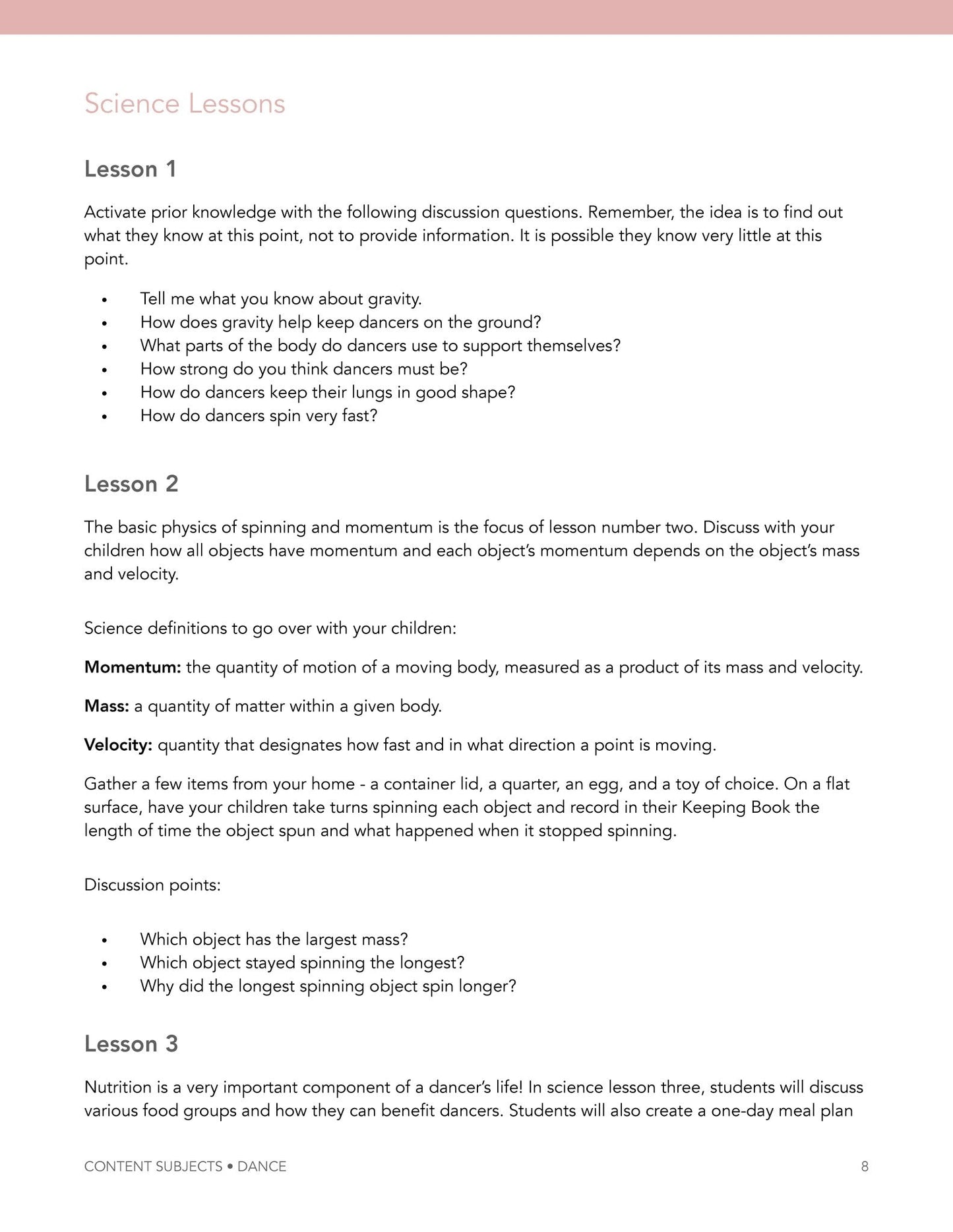 Dance Wonder Studies (FAE) - Homeschool Better Together