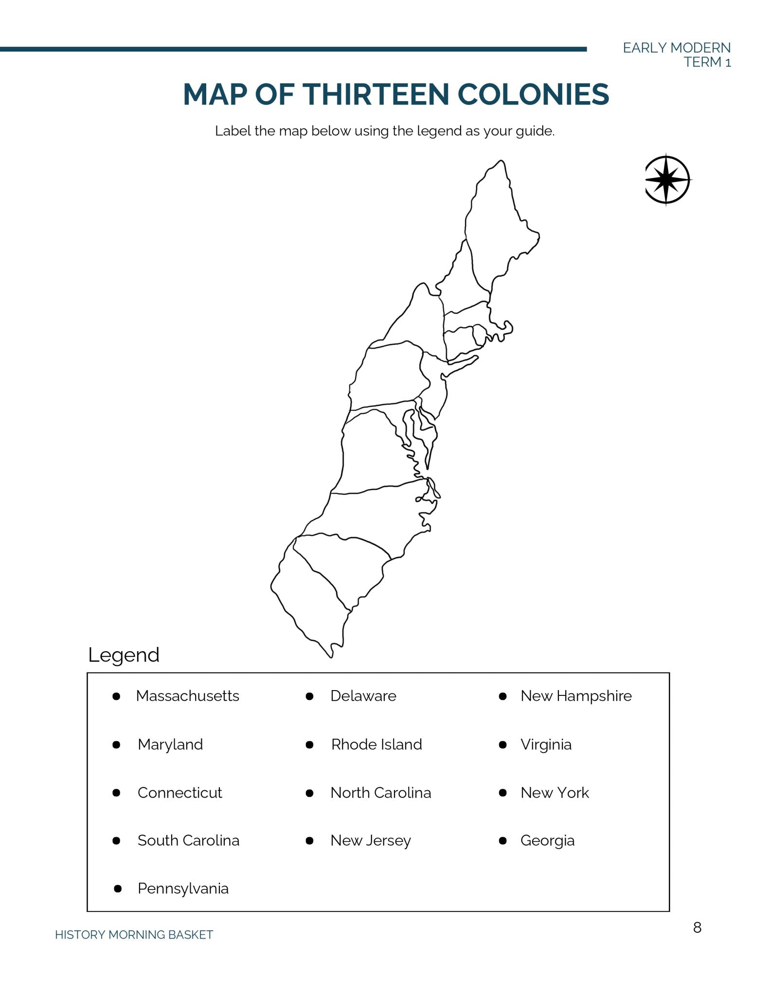 Early Modern Term 1 Companion Notebook - Homeschool Better Together