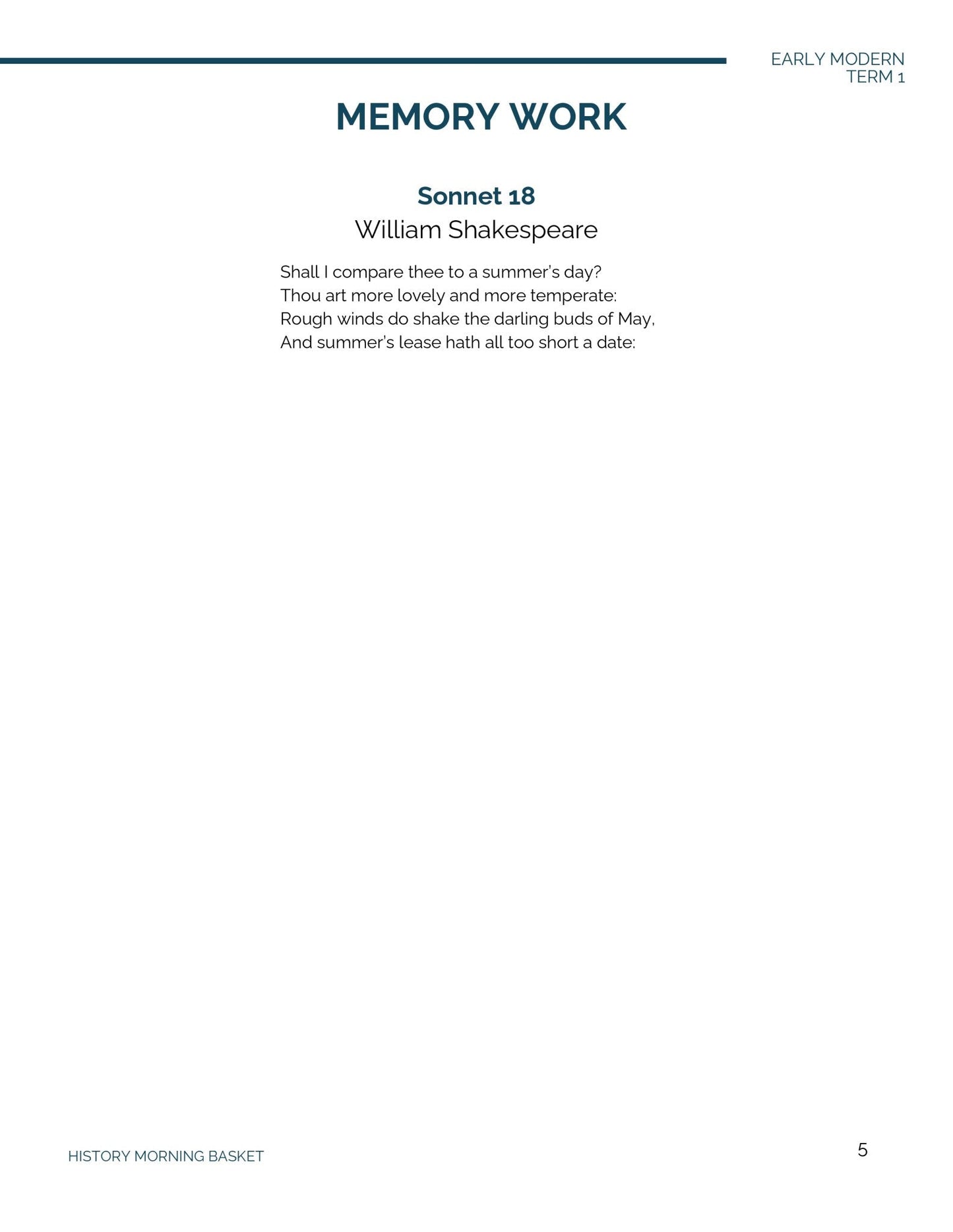 Early Modern Term 1 Companion Notebook - Homeschool Better Together