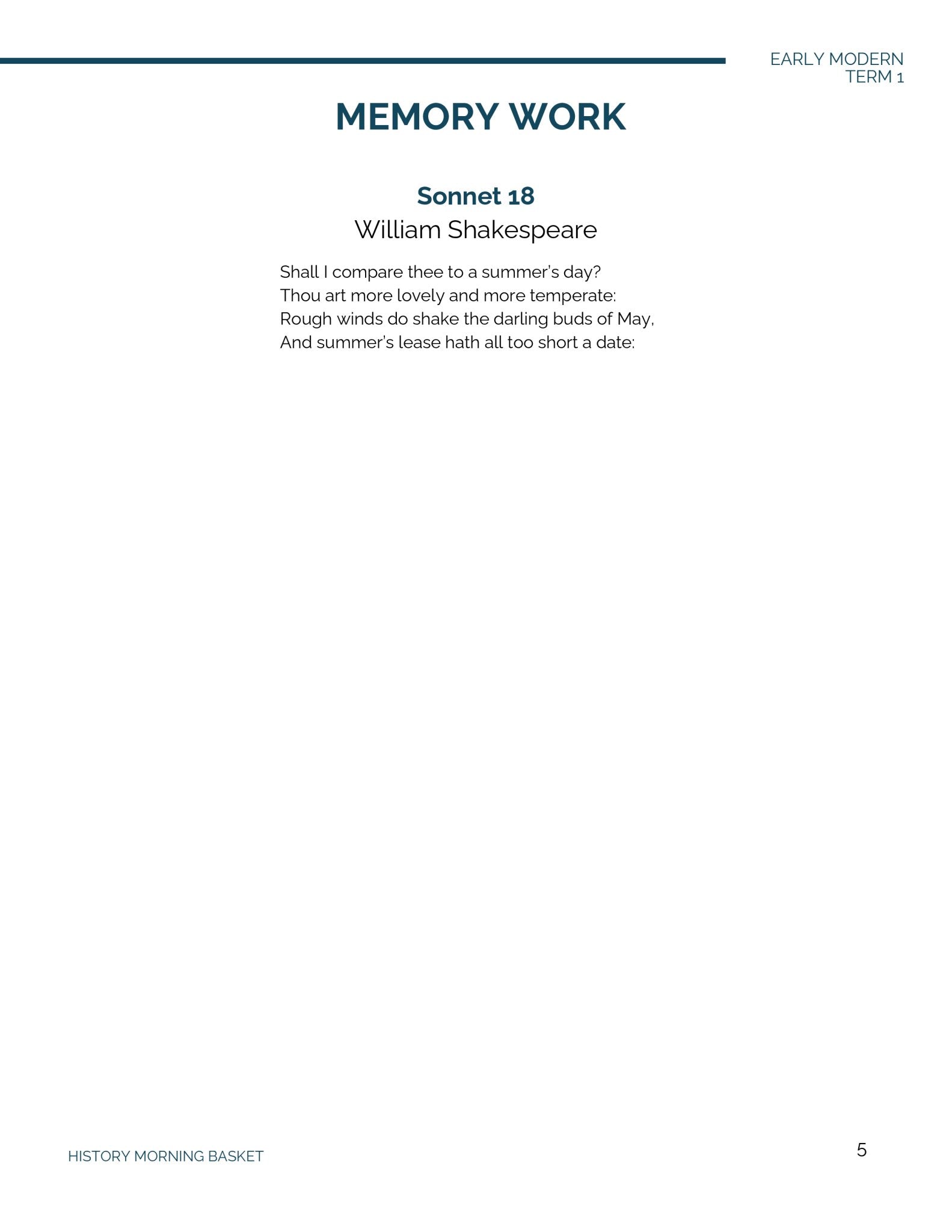 Early Modern Term 1 Companion Notebook - Homeschool Better Together