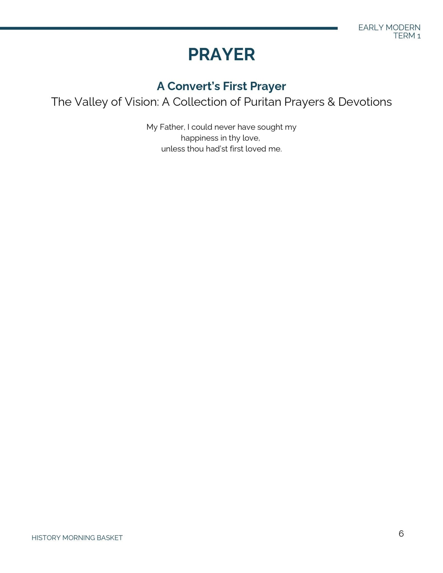 Early Modern Term 1 Companion Notebook - Homeschool Better Together