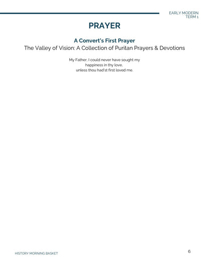 Early Modern Term 1 Companion Notebook - Homeschool Better Together