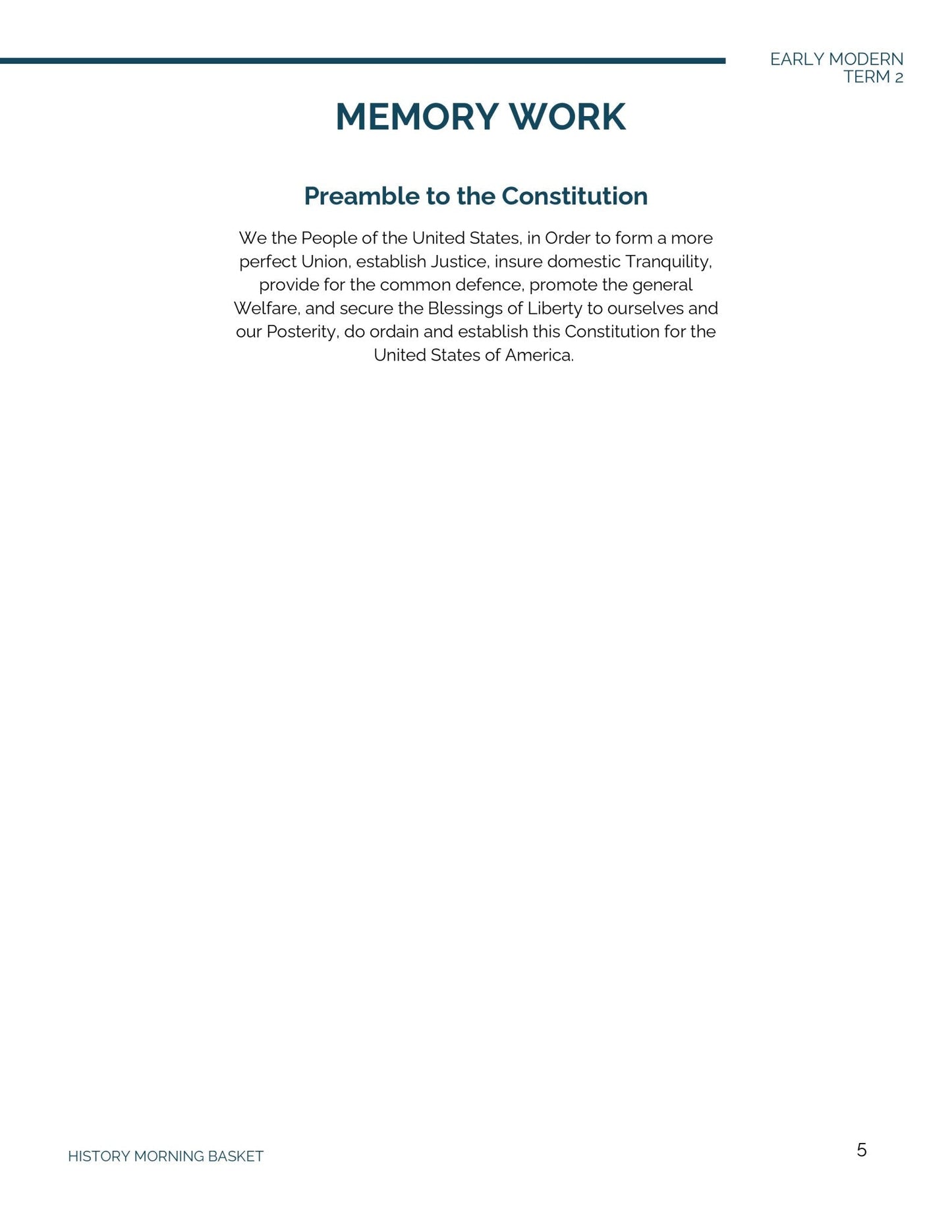 Early Modern Term 2 Companion Notebook - Homeschool Better Together