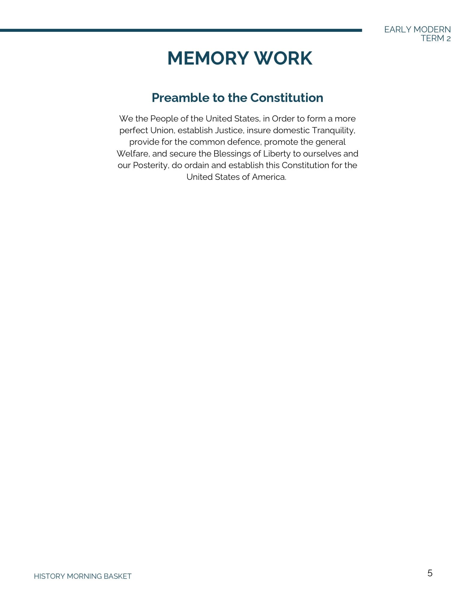 Early Modern Term 2 Companion Notebook - Homeschool Better Together