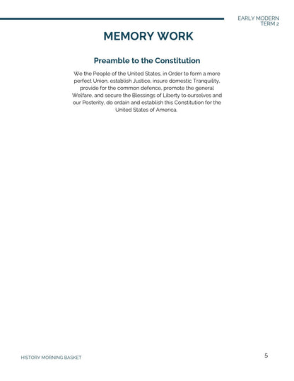 Early Modern Term 2 Companion Notebook - Homeschool Better Together