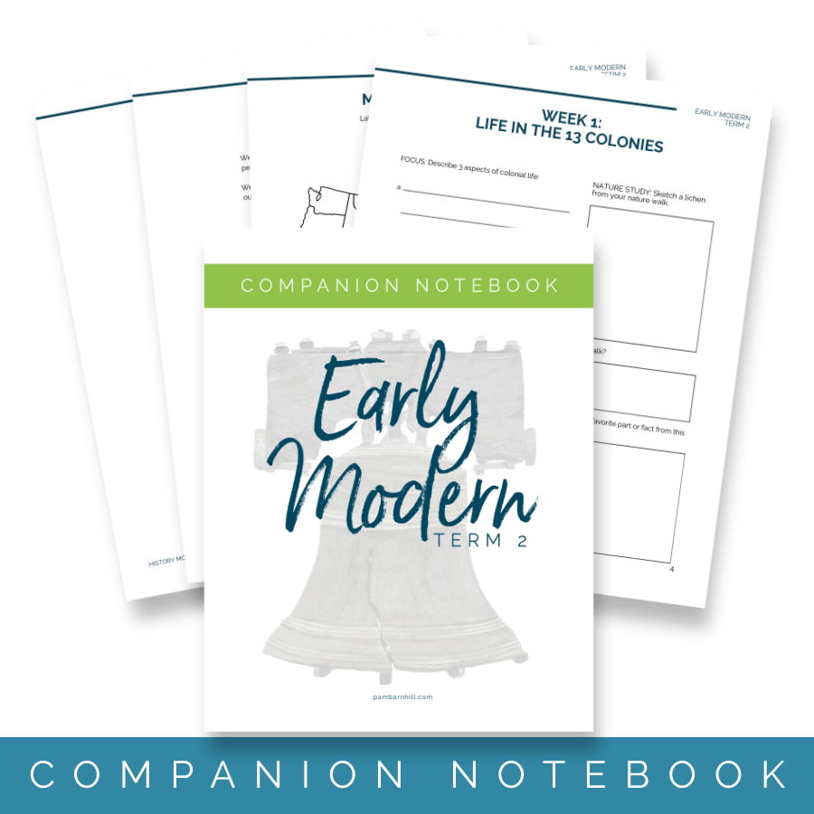 Early Modern Term 2 Companion Notebook - Homeschool Better Together