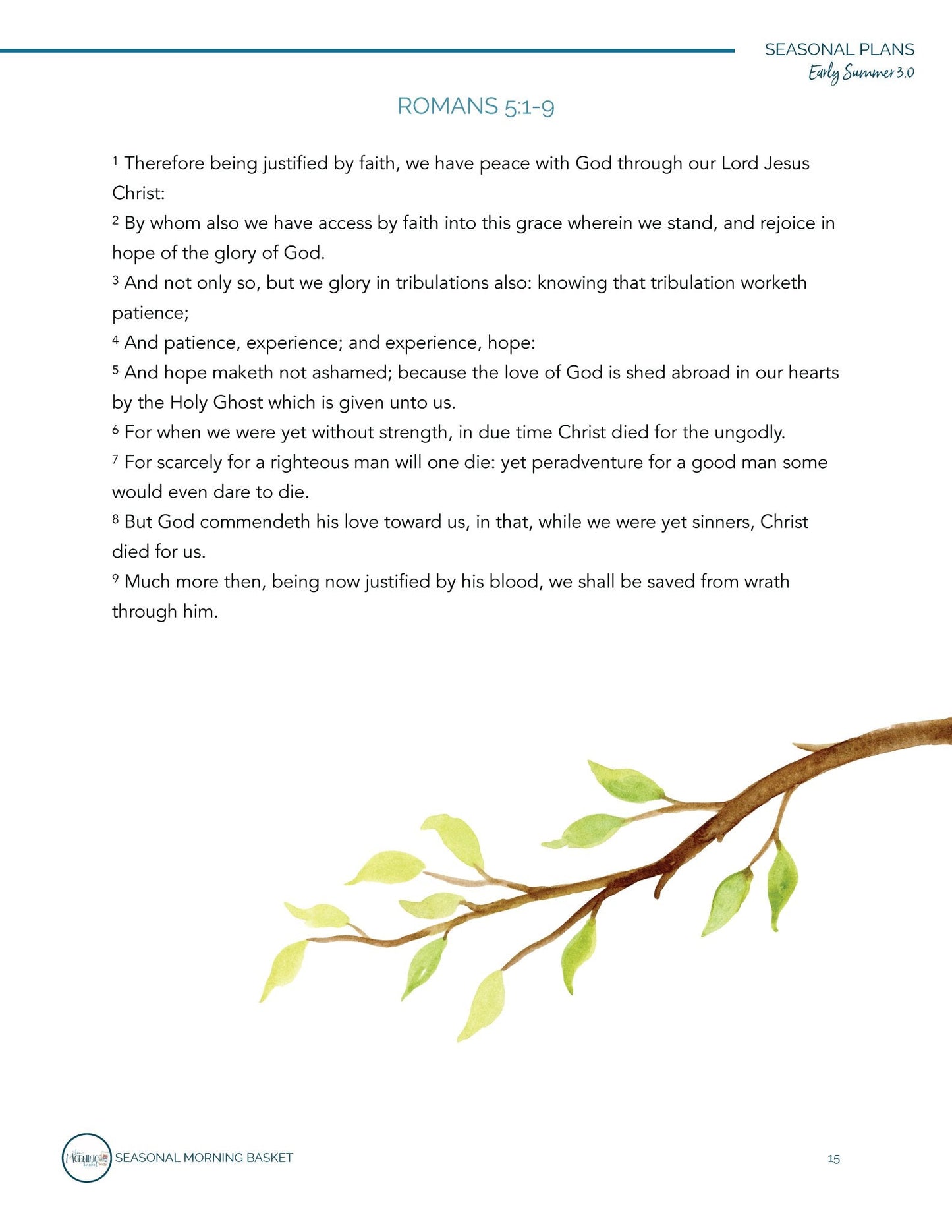 Early Summer 3.0 Morning Time Plans - Homeschool Better Together