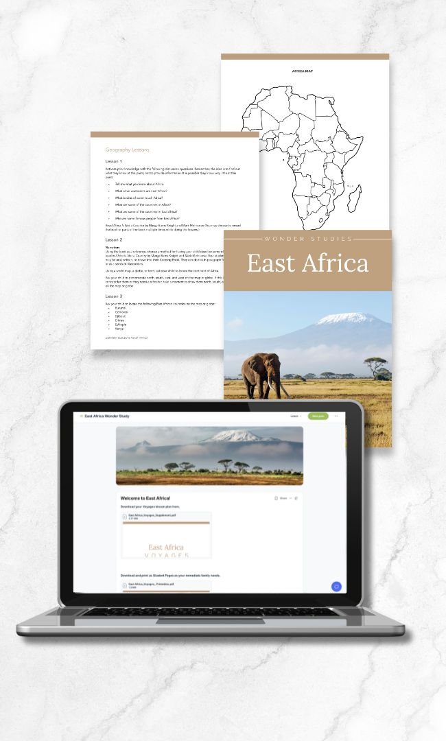 East Africa Wonder Studies - Homeschool Better Together
