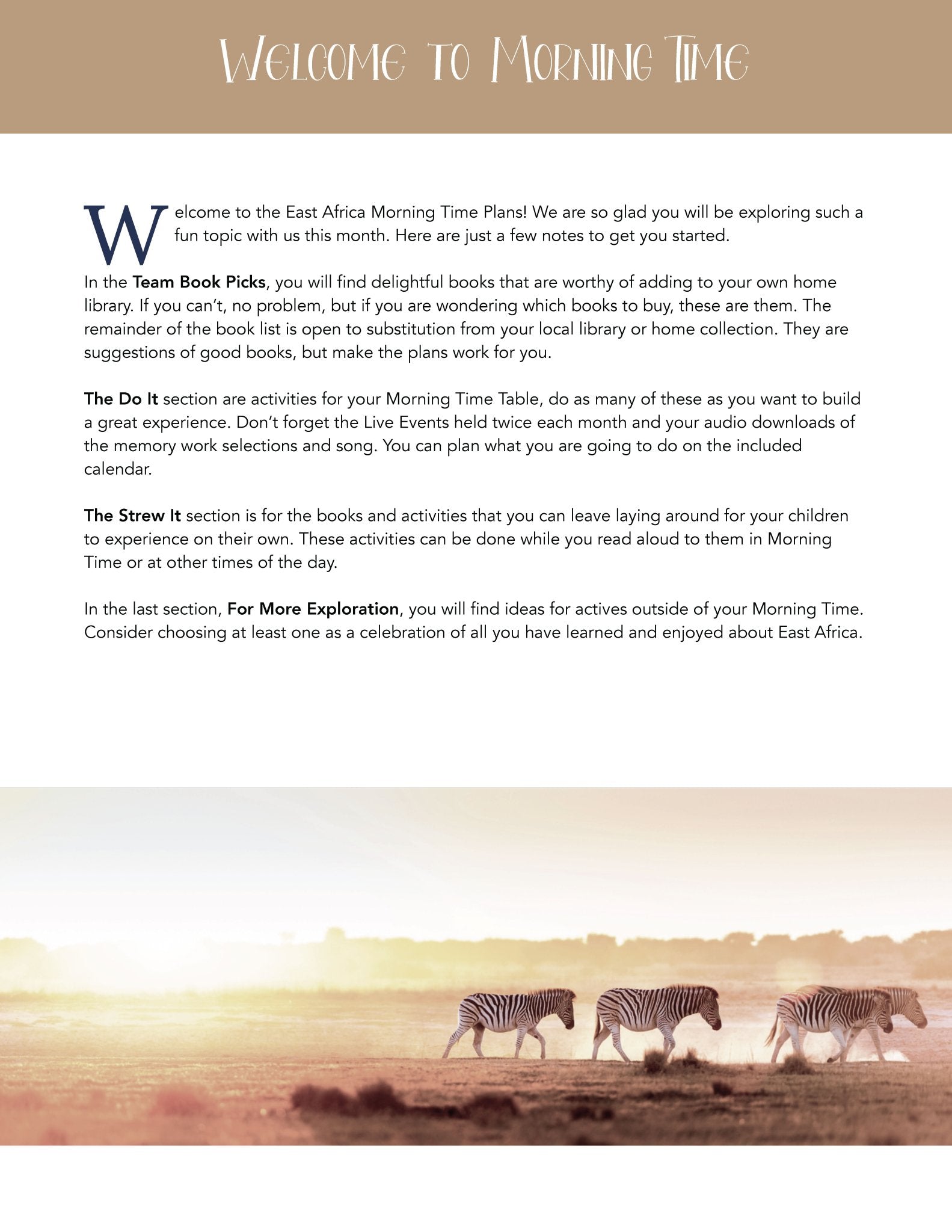East Africa Wonder Studies - Homeschool Better Together