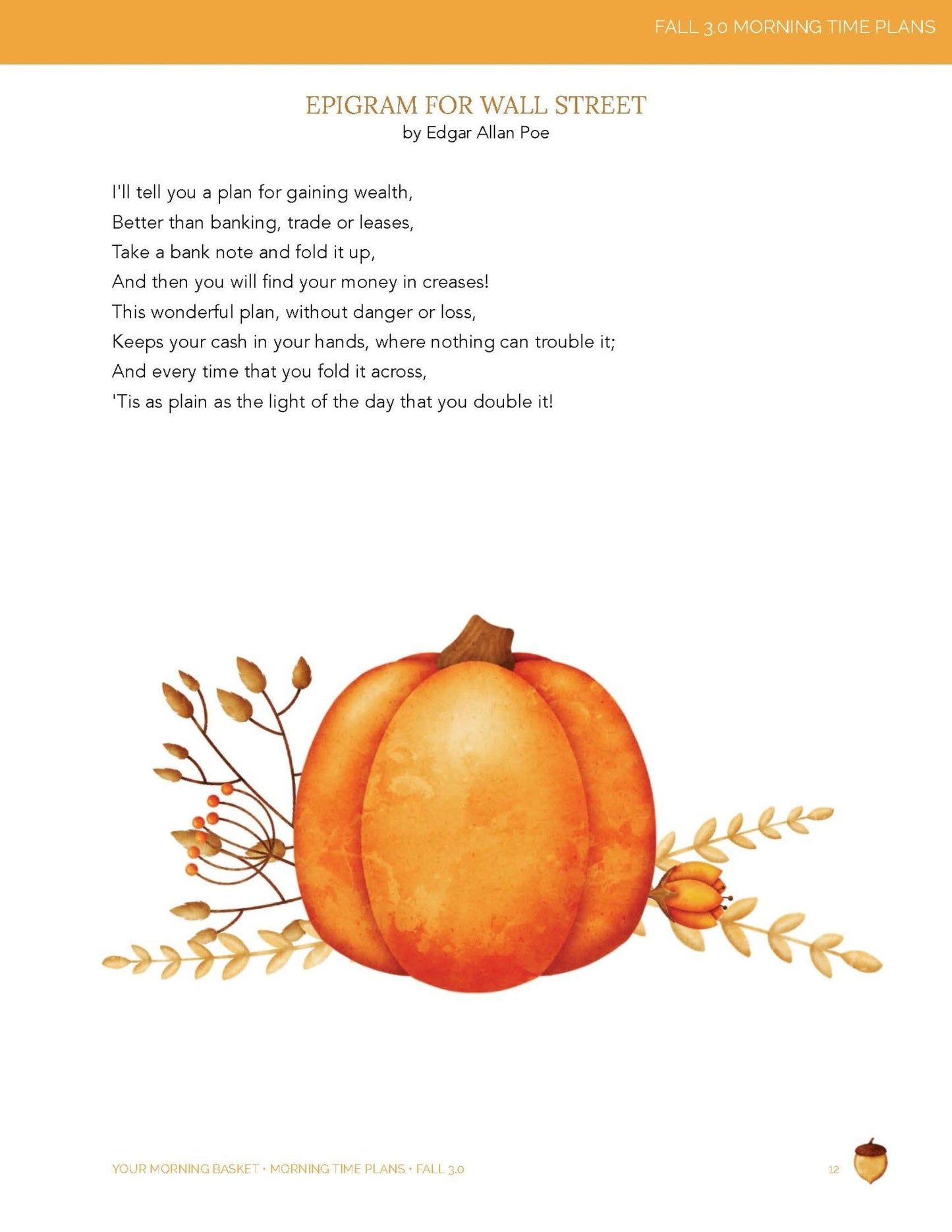Fall 3.0 Morning Time Plans - Homeschool Better Together