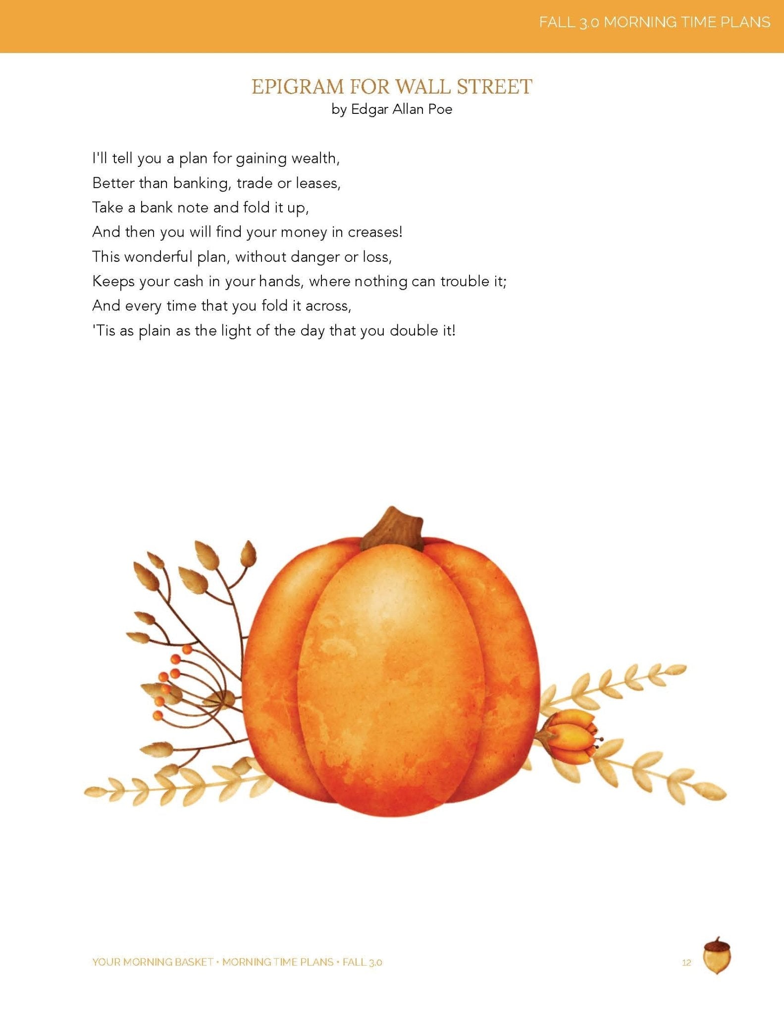 Fall 3.0 Morning Time Plans - Homeschool Better Together