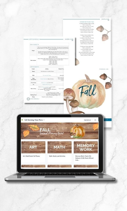 Fall Morning Time Plans - Homeschool Better Together