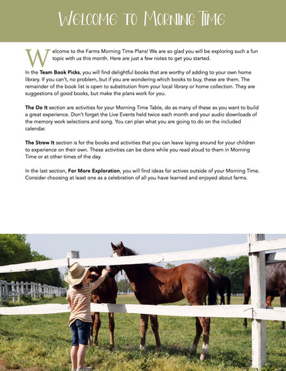 Farms Wonder Studies - Homeschool Better Together