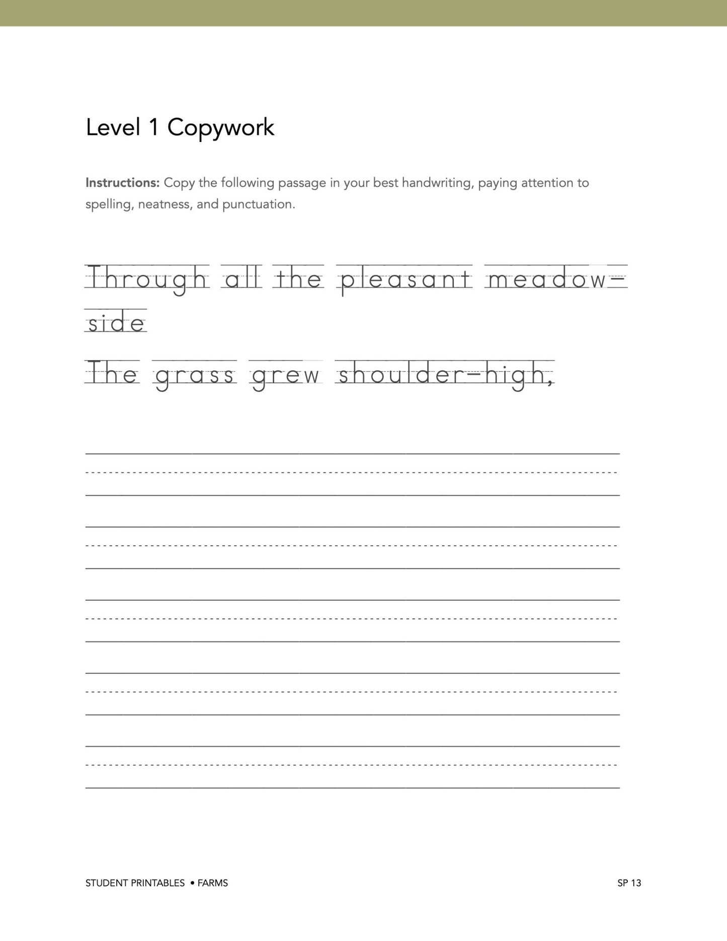 Farms Wonder Studies - Homeschool Better Together