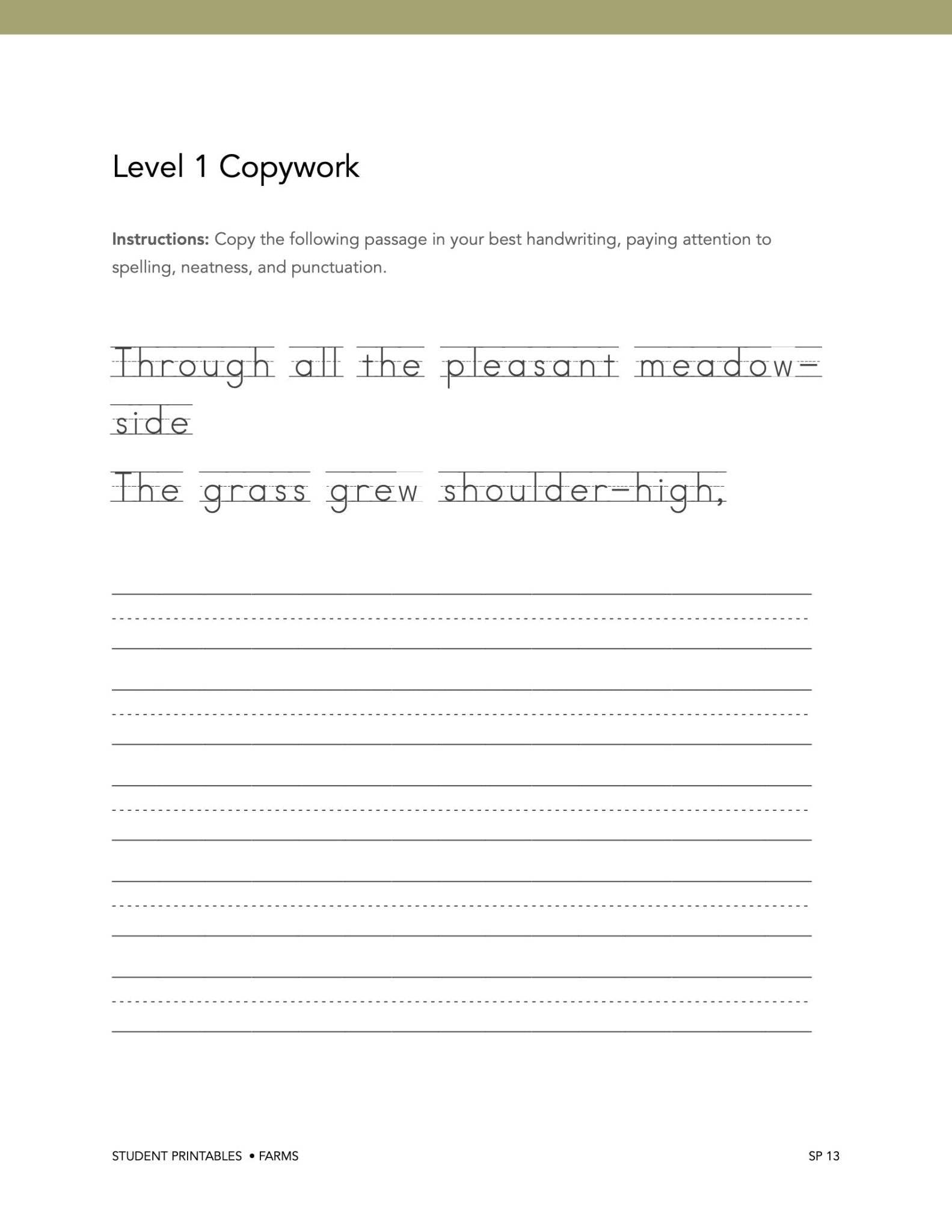 Farms Wonder Studies - Homeschool Better Together