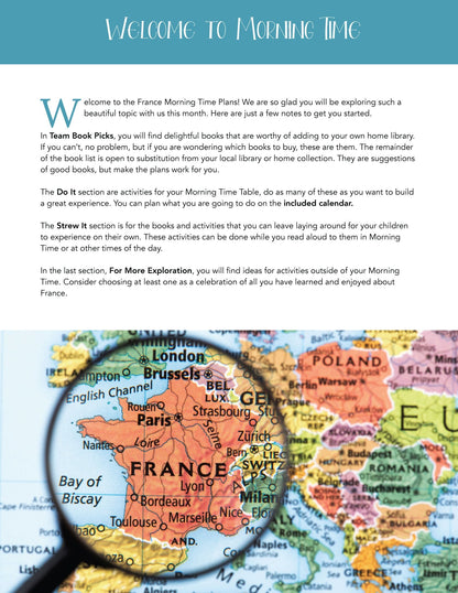France Wonder Studies - Homeschool Better Together