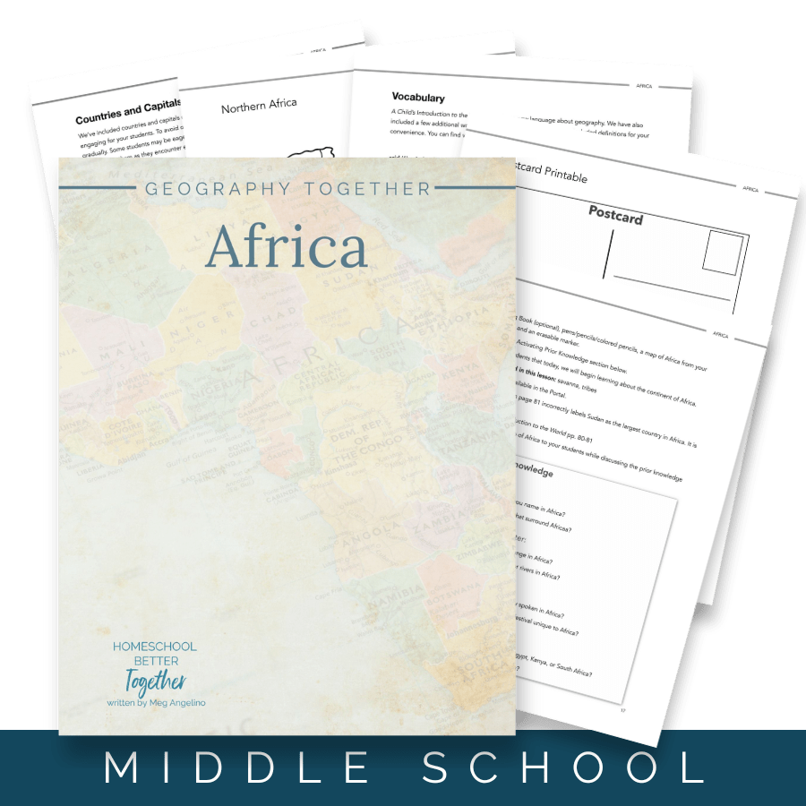 Geography Together: Africa - Homeschool Better Together