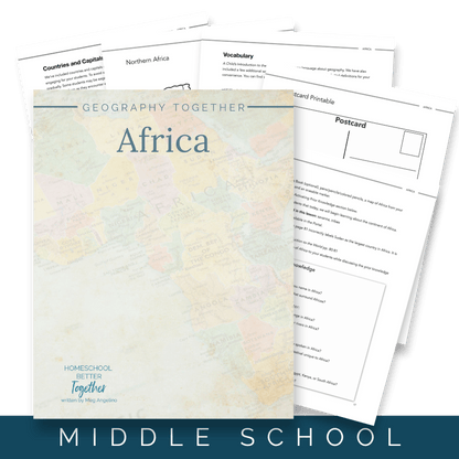 Geography Together: Africa (FAE) - Homeschool Better Together
