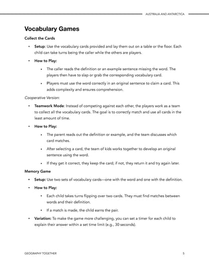 Geography Together: Australia and Antarctica - Homeschool Better Together