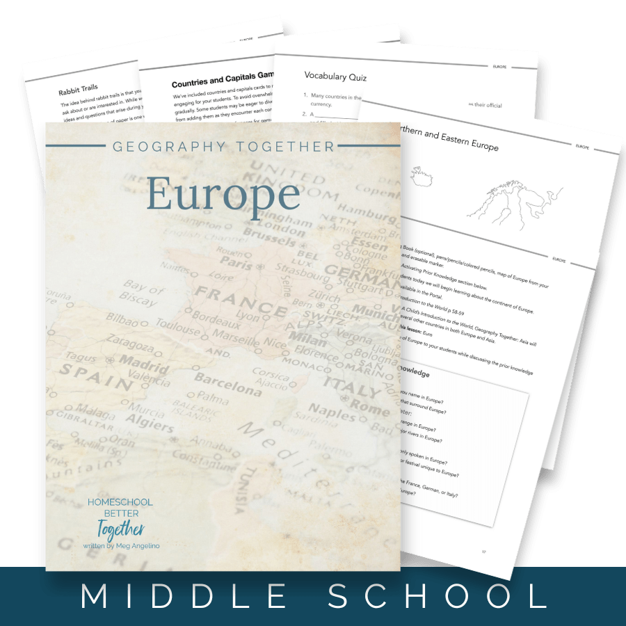 Geography Together: Europe (FAE) - Homeschool Better Together