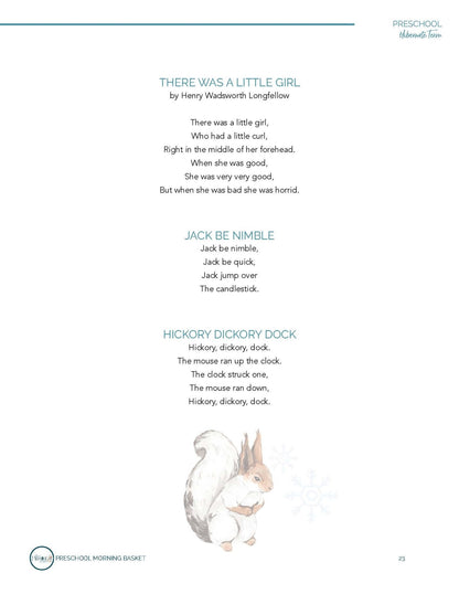 Hibernate Term: Early Learner Morning Time Plans - Homeschool Better Together