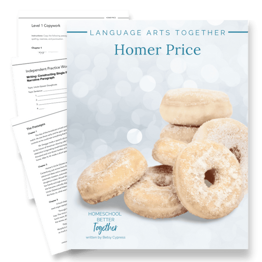 Homer Price Language Arts Together - Homeschool Better Together