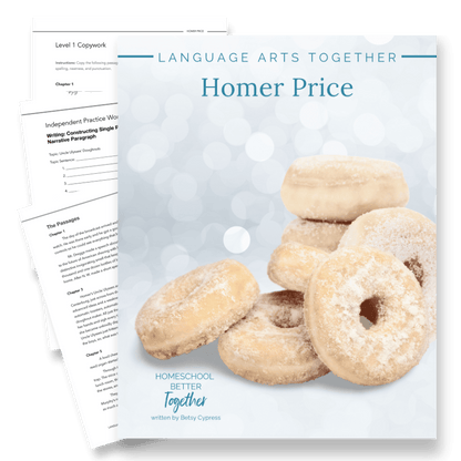 Homer Price Language Arts Together (FAE) - Homeschool Better Together