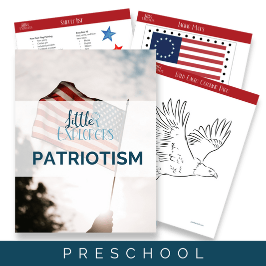 Patriotism Little Explorers - Homeschool Better Together
