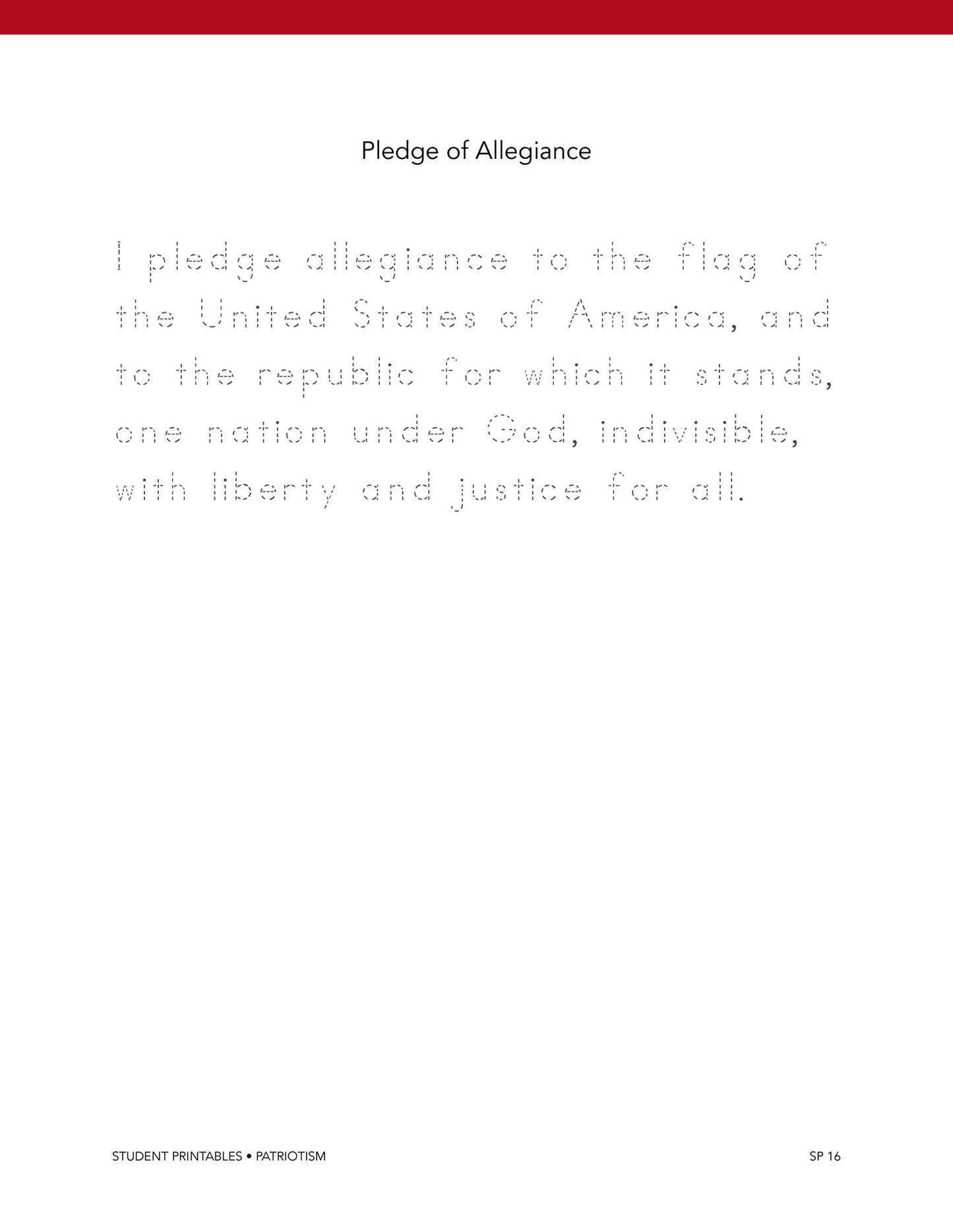 Patriotism Wonder Studies (FAE) - Homeschool Better Together