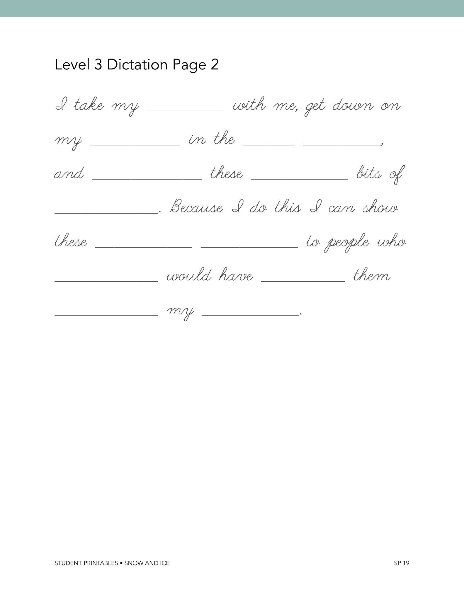 Snow and Ice Wonder Studies - Homeschool Better Together