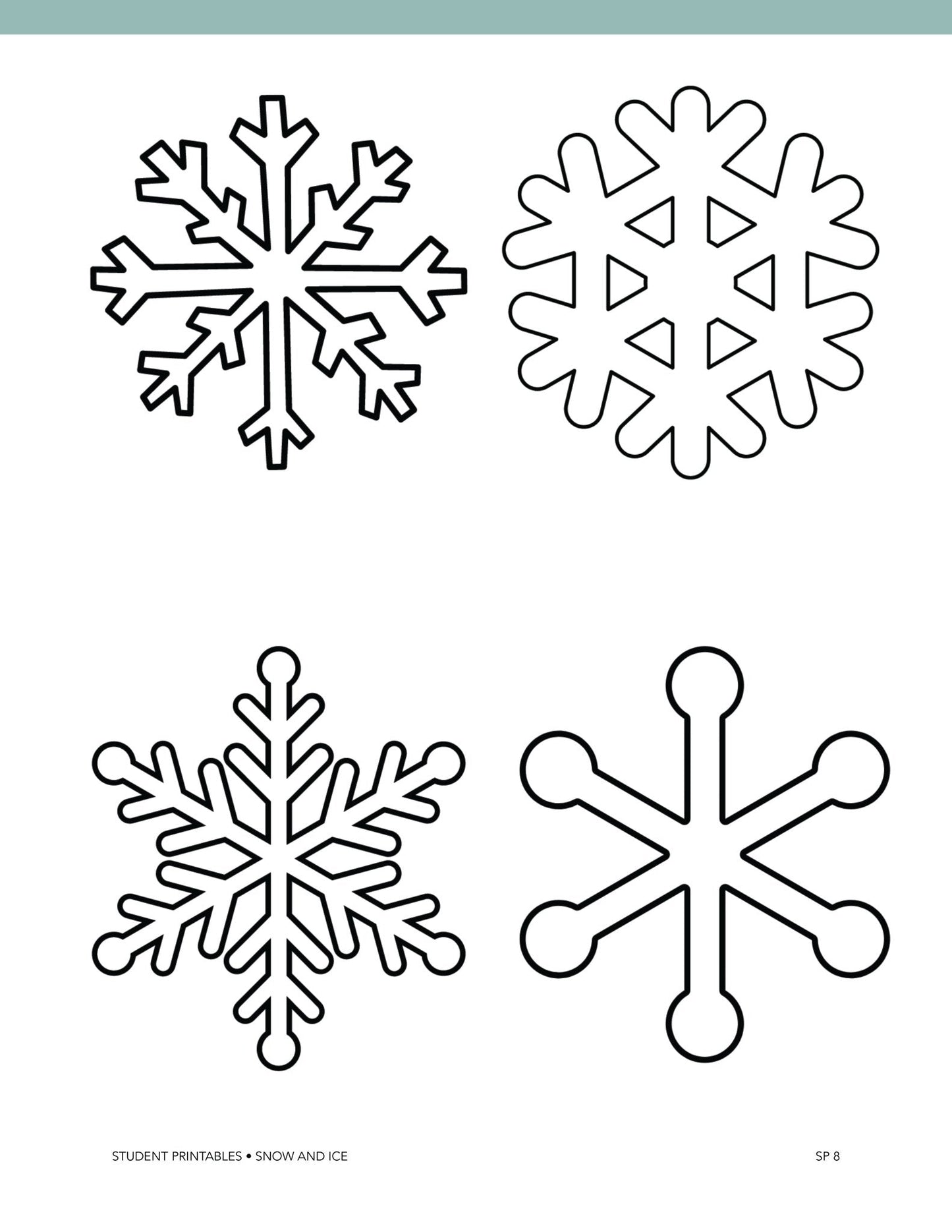 Snow and Ice Wonder Studies - Homeschool Better Together