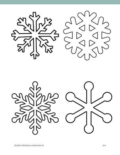 Snow and Ice Wonder Studies - Homeschool Better Together