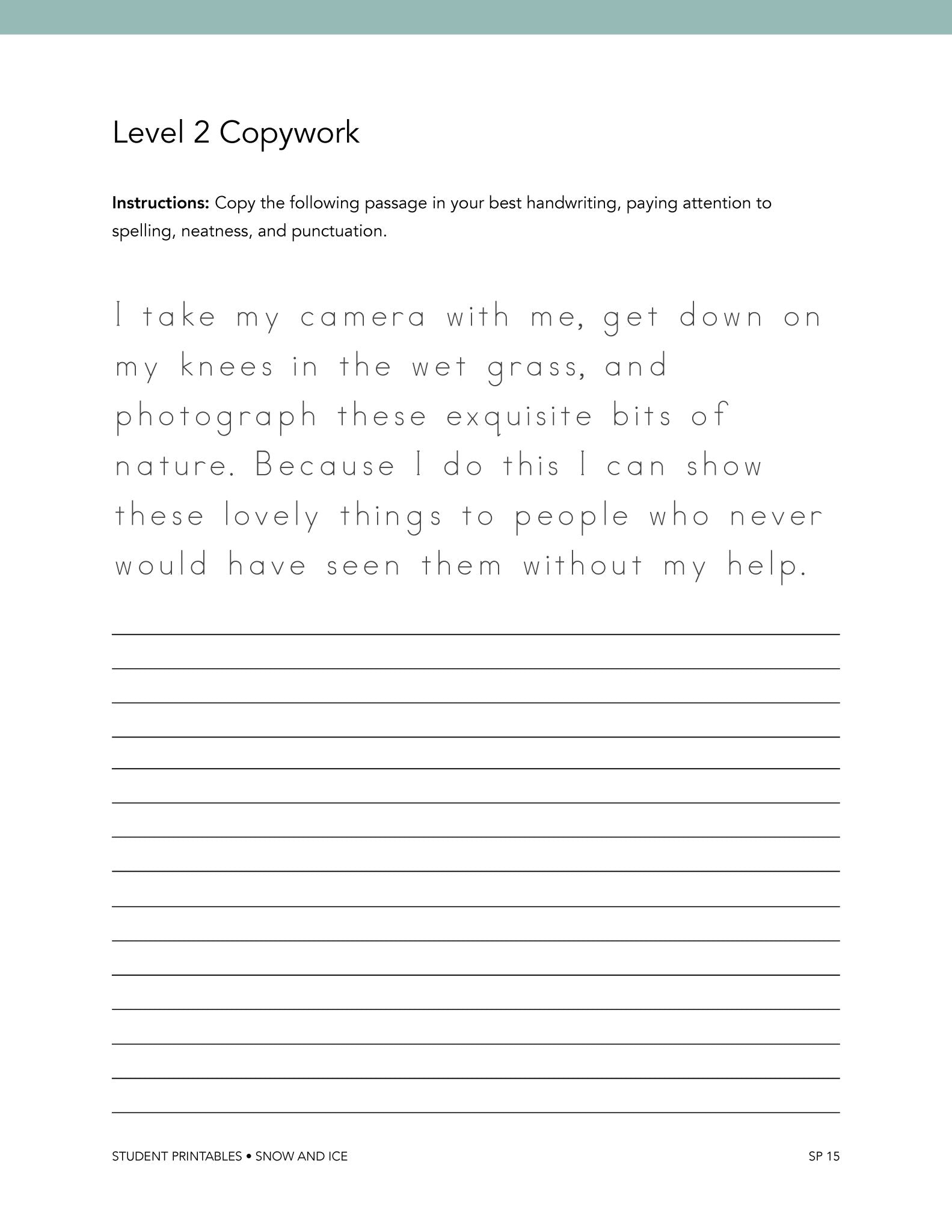 Snow and Ice Wonder Studies - Homeschool Better Together