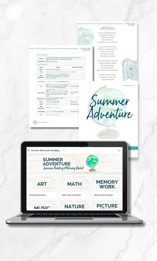 Summer Adventure Morning Time Plans - Homeschool Better Together