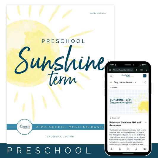 Sunshine Term: Early Learner Morning Time Plans - Homeschool Better Together